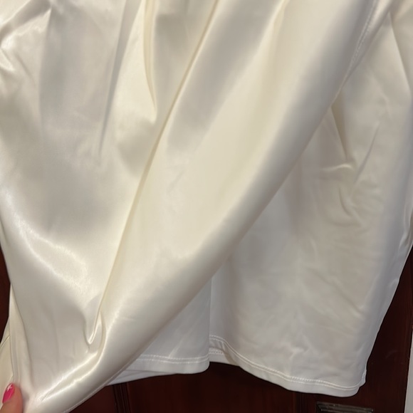 Lulus new with tags satin twist tight dress - Picture 3 of 6